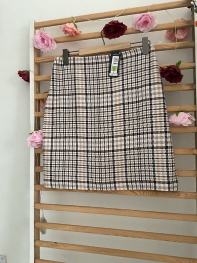 skirt Bnwt marks & Spencer mini check herringbone skirt size 12