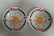 2 Kellogg's Vintage Cereal Bowls
