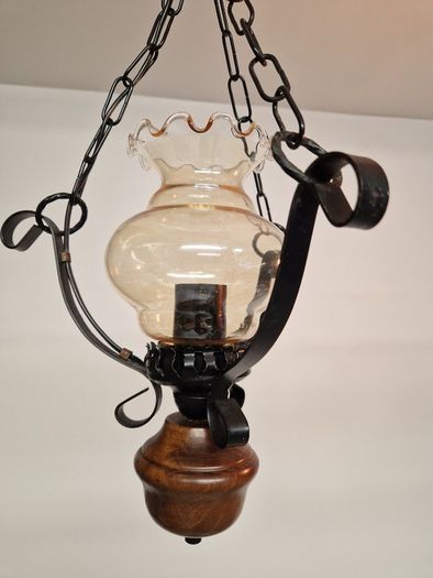 Pair of Vintage French 1970s ceiling lights