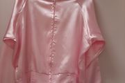 new pink satin jacket