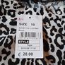 Leopard Flared Sleeve Top BNWT - UK 10 Image 7