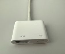 Apple Lightning to HDMI & USB-C Adapter
