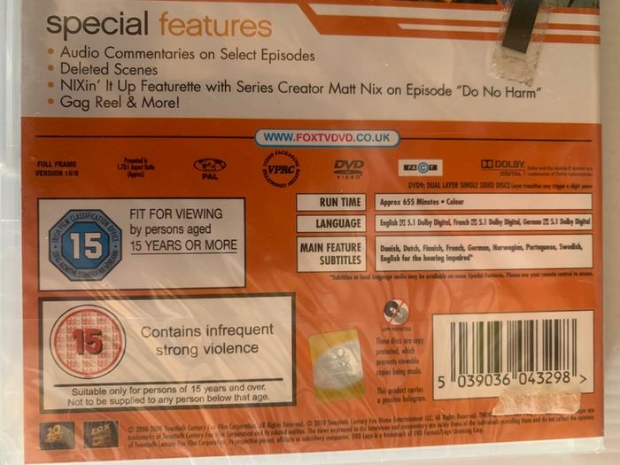 Burn Notice - Season 2 (2008-2009) [dvd Tv Boxsets] Still Sealed