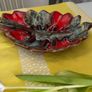 ceramic mid century platters Image 4