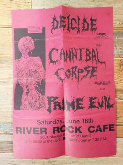 Deicide - Posters and Autograph card bundle