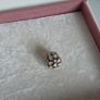 Pandora Abundance of Love charm, of openwork pink enamel hearts accented by two 14k gold hearts, perfect condition, fully hallmarked Image 4