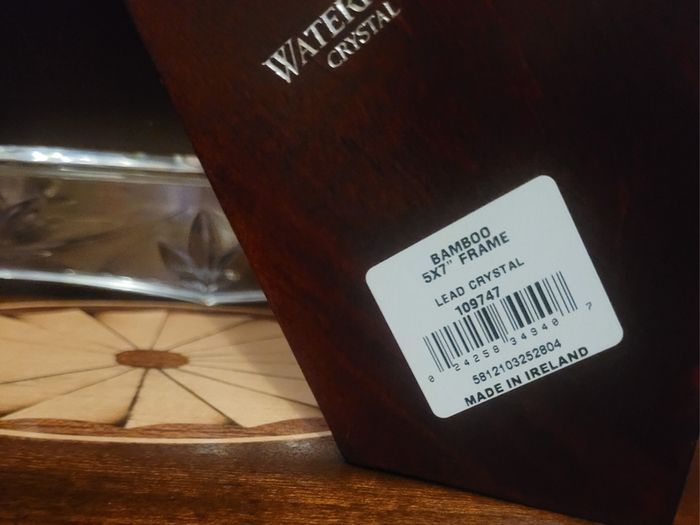 Waterford Crystal Picture Frame