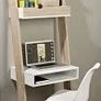 Ladder Desk Shelf+Gaming Chair with footrest Image 9