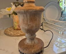 Wood Lamp Base