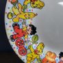 Vintage Rare Collectable Arcopal France Childrens Milk Glass Dining Set with Haribo Sweets Motifs, Consisting of A Mug, Cereal Bowl and 20cm Plate, circa 1970 Image 5