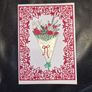 Die Cut Heart Bouquet Bespoke Greeting Cards Image 3