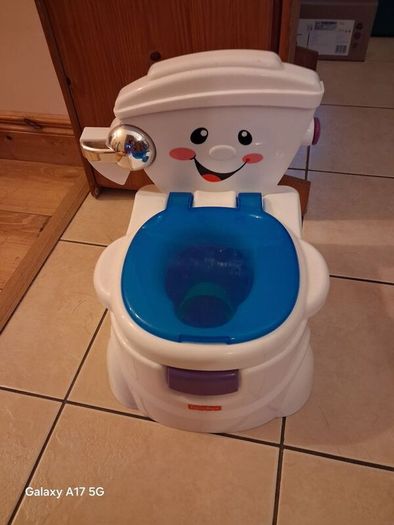 My first toliet