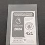 Panini Premier League Stickers 2024 Kevin De Bruyne Manchester City Green Parallel Image 4