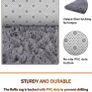 Soft Touch Area Rug Bedroom Anti-Skid Yoga Carpet Shaggy Rugs Fluffy Motley Tie-dye Carpets Light Grey 60 x 120 cm MULTIPLE COLOURS, SIZES AVAILABLE (FREE POSTAGE) Image 4
