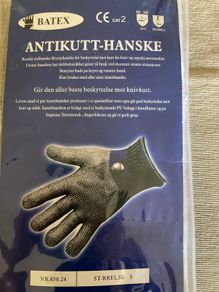 cut resistant glove stainless steel mesh metal