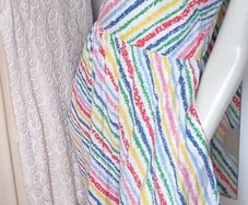 Lanz 1950s Vintage Rainbow Dress