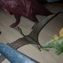 3 Dinosaurs Dino Rider and Blue Whale lot Image 8