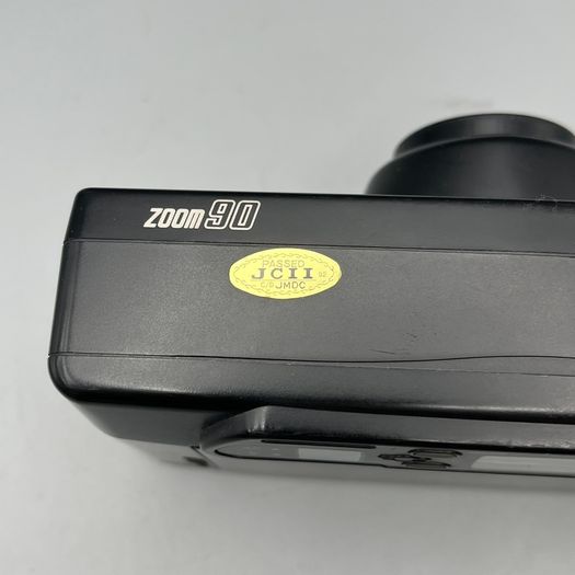 Pentax Zoom 90 35mm Film Point and Shoot Camera Black Tested