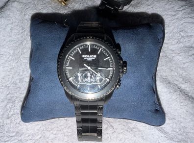 Watch Police 12076j Black Chronograph