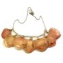 Vintage Rose petal Nature Inspired necklace Image 6