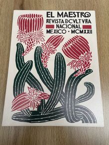 Vintage magazine cover poster/print