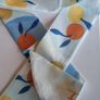Oranges & Lemon Double Sided Multi Use Scarf Image 7