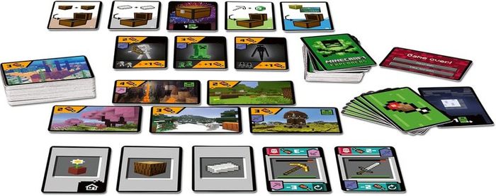 Ravensburger 2024 Minecraft Explorers A Cooperative Card Game 1-4 Players 8+
