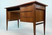 Elegant Mid-Century Danish Teak Writing Desk