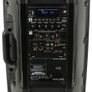 15" Portable PA Bluetooth Speaker with VHF Wireless microphones Image 2