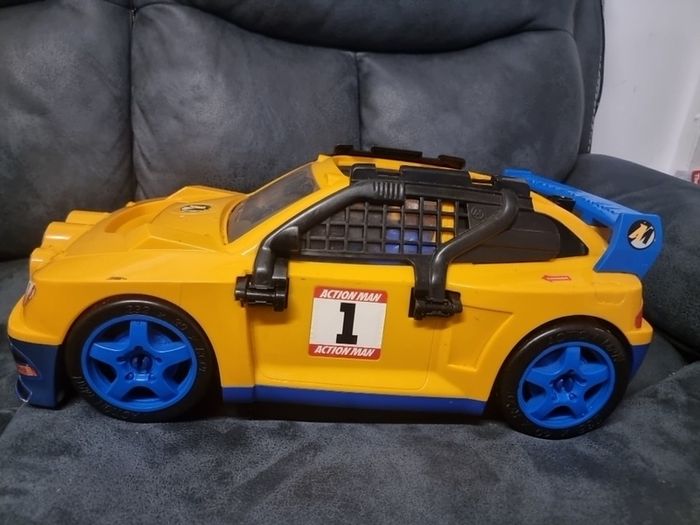 Arctic Action Man Car And Vintage Hasbro Action Man Dirt Biker.1999.
