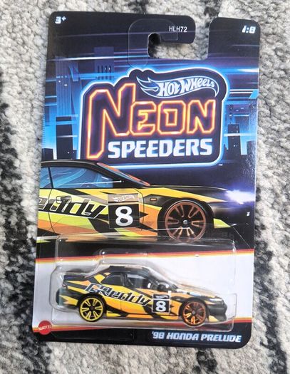 Hot Wheels - 98 Honda Prelude - Neon Speeders