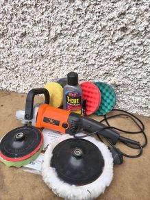 PolisherTopway 1200W Car Polisher. Full Kit .