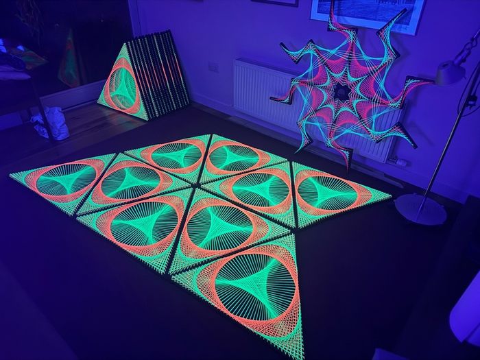 Uv String Art