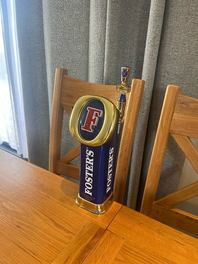 Vintage Fosters Bar Tap