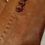Tan leather Blazer vintage y2k Image 8