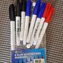 8 Slim Whiteboard Markers (Assorted Colors) - Perfect Stationery Image 2
