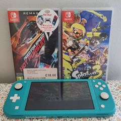 Nintendo Switch Lite with 2 games