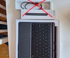Inateck keyboard for Surface Pro 8/9/X
