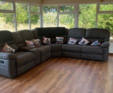 brand new corner recliner sofa