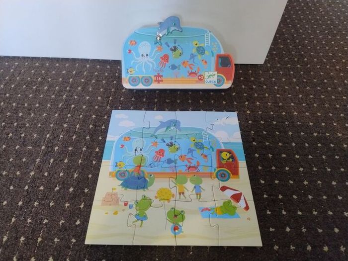 Djeco Jigsaw Puzzle - Aquarium 16pcs