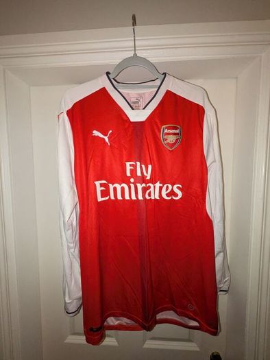 Arsenal 2016/17 Long sleeve Authentic Home Shirt - Men's L.
