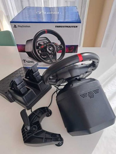 Thrustmaster T128 Sim Racing wheel and pedals - For PC/Playstation