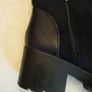 T.Taccardi Navy Platform Ankle Boots - UK 7 Image 6