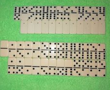 Mini Dominoes for Crafts (50)