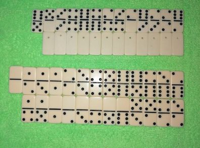 Mini Dominoes for Crafts (50)