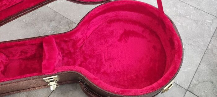 Hard case for 17 fret short banjo