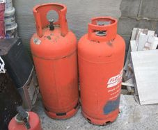 Gas bottles propane