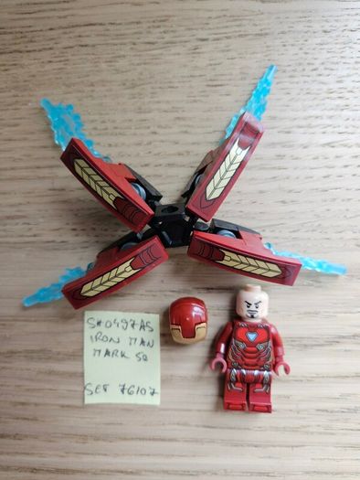lego sh0497as iron man mark50, set 76107