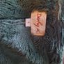 Cosy forest green colour hooded Derhy brand coat Image 3