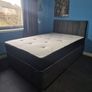 New Stylish single ,Double 4ft, 4ft6, King 5ft And 6ft Superking Sizes Divan Beds Instock. Drawers And Optional Tufted Mattresses Available. Free Delivery Image 10